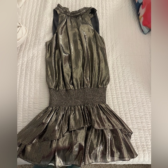 Ramy Brook Metallic Dress - Picture 2 of 3